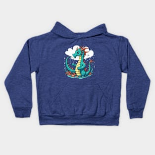 Cute sea dragon gift ideas Kids Hoodie